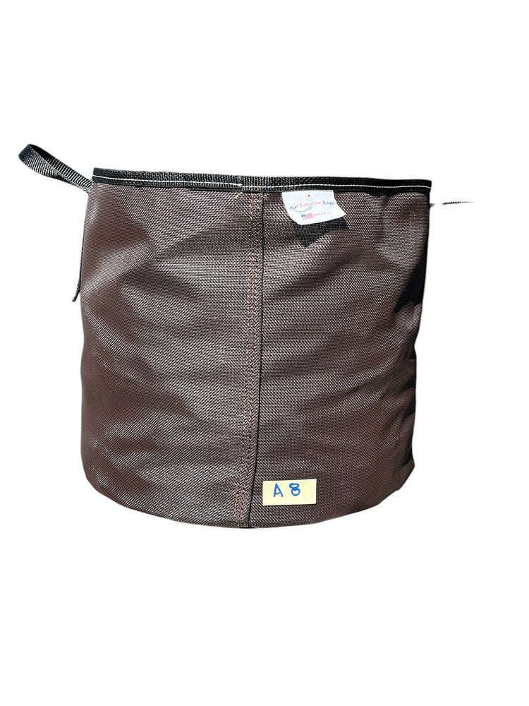 Color Series: (Set of 3) - 9 Gallon Brown Bags with Black Binder and Black Handles